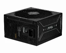 Fuente De Poder Msi Mag A850gls Pcie5, 850w, 80 Plus Gold, 24-pin Atx, Full Modular, Negro